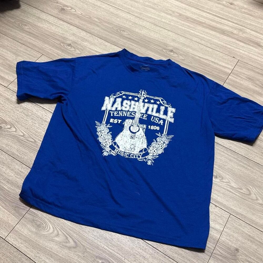 Unbranded Men's Blue T-shirt